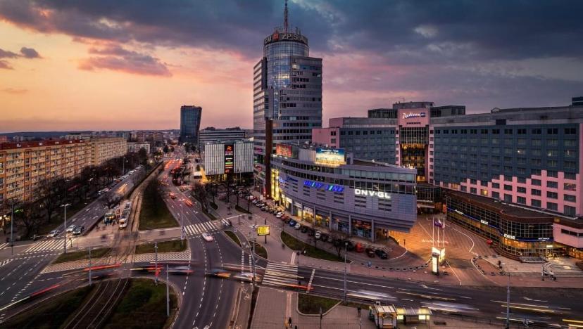 שצ'צ'ין Hanza Tower Apartments 511 Basen, Sauna, Jacuzzi מראה חיצוני תמונה