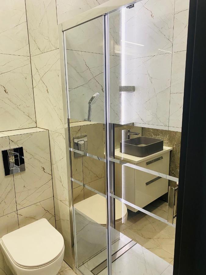 שצ'צ'ין Hanza Tower Apartments 511 Basen, Sauna, Jacuzzi מראה חיצוני תמונה
